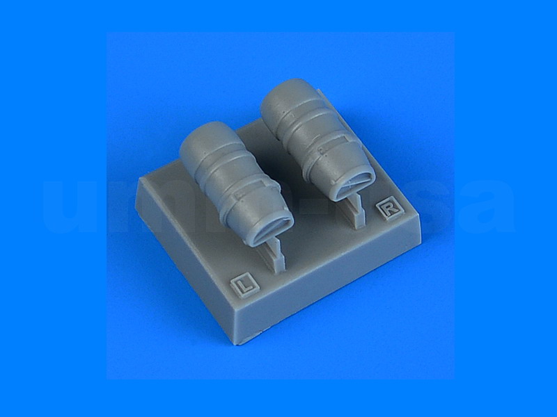 QB72627 Macchi Mc.205 Veltro oil radiators 1/72